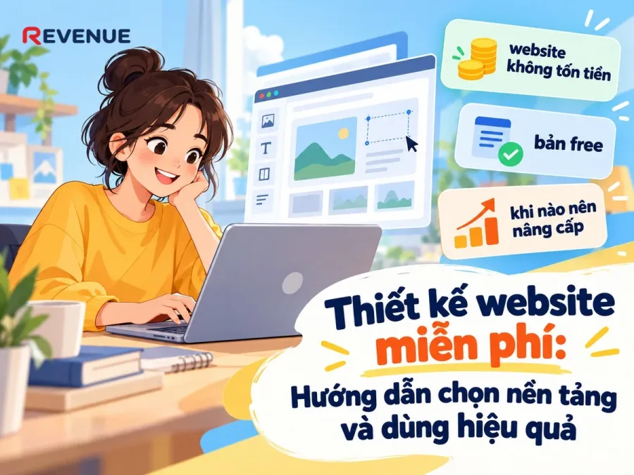 Thiết kế website miễn phí: Hướng dẫn chọn nền tảng và dùng hiệu quả