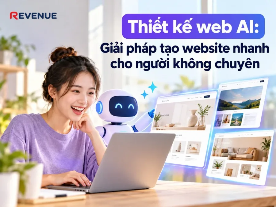 Thiết kế web AI: Giải pháp tạo website nhanh cho người không chuyên