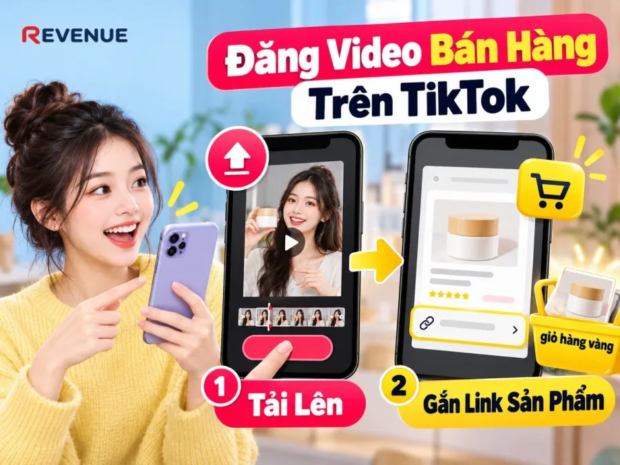 Đăng Video Bán Hàng Trên TikTok: Hướng Dẫn Tải Lên Và Gắn Link Sản Phẩm