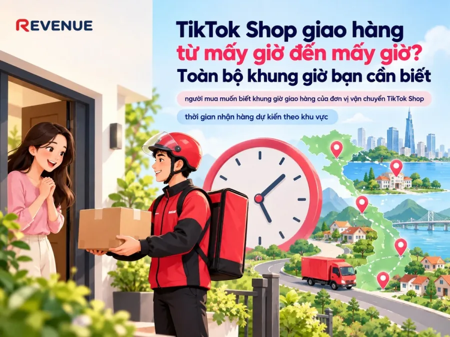 TikTok Shop giao hàng từ mấy giờ đến mấy giờ? Toàn bộ khung giờ bạn cần biết