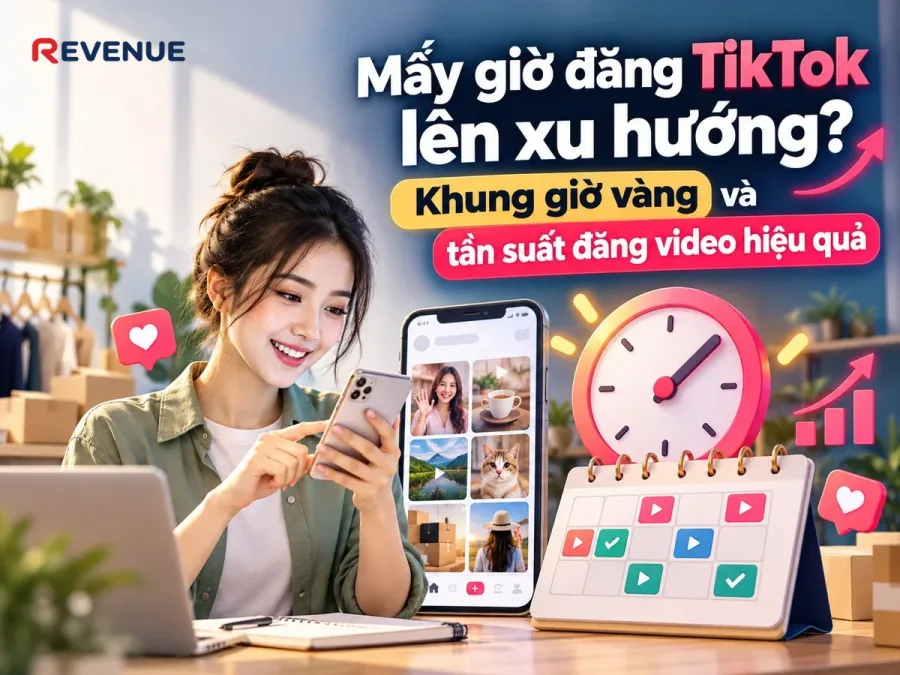 Mấy giờ đăng TikTok lên xu hướng? Khung giờ vàng và tần suất đăng video hiệu quả