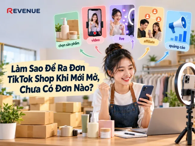 Làm Sao Để Ra Đơn TikTok Shop Khi Mới Mở, Chưa Có Đơn Nào?