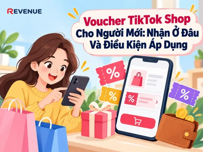 Voucher TikTok Shop Cho Người Mới: Nhận Ở Đâu Và Điều Kiện Áp Dụng