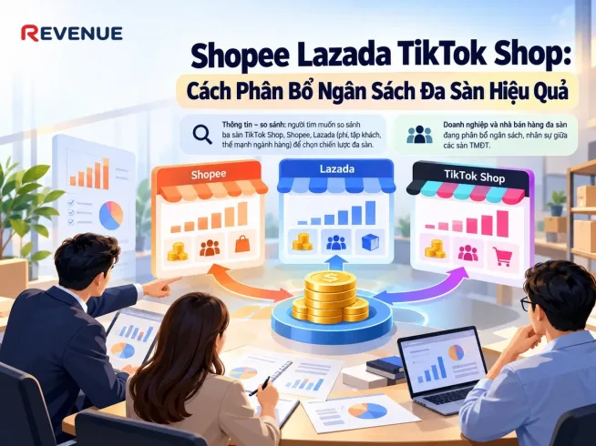 Shopee Lazada TikTok Shop: Cách Phân Bổ Ngân Sách Đa Sàn Hiệu Quả