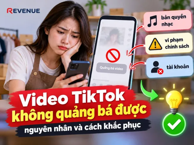 Video TikTok không quảng bá được: nguyên nhân và cách khắc phục