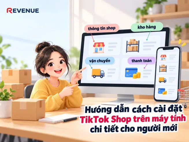 Hướng dẫn cách cài đặt TikTok Shop trên máy tính chi tiết cho người mới