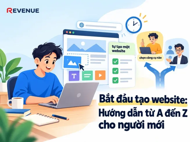 Bắt đầu tạo website: Hướng dẫn từ A đến Z cho người mới