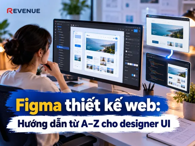 Figma thiết kế web: Hướng dẫn từ A–Z cho designer UI