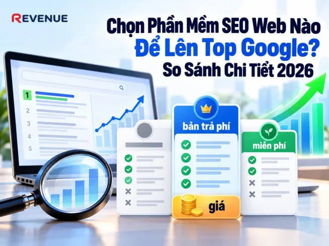 Chọn Phần Mềm SEO Web Nào Để Lên Top Google? So Sánh Chi Tiết 2026
