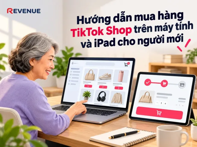Hướng dẫn mua hàng TikTok Shop trên máy tính và iPad cho người mới