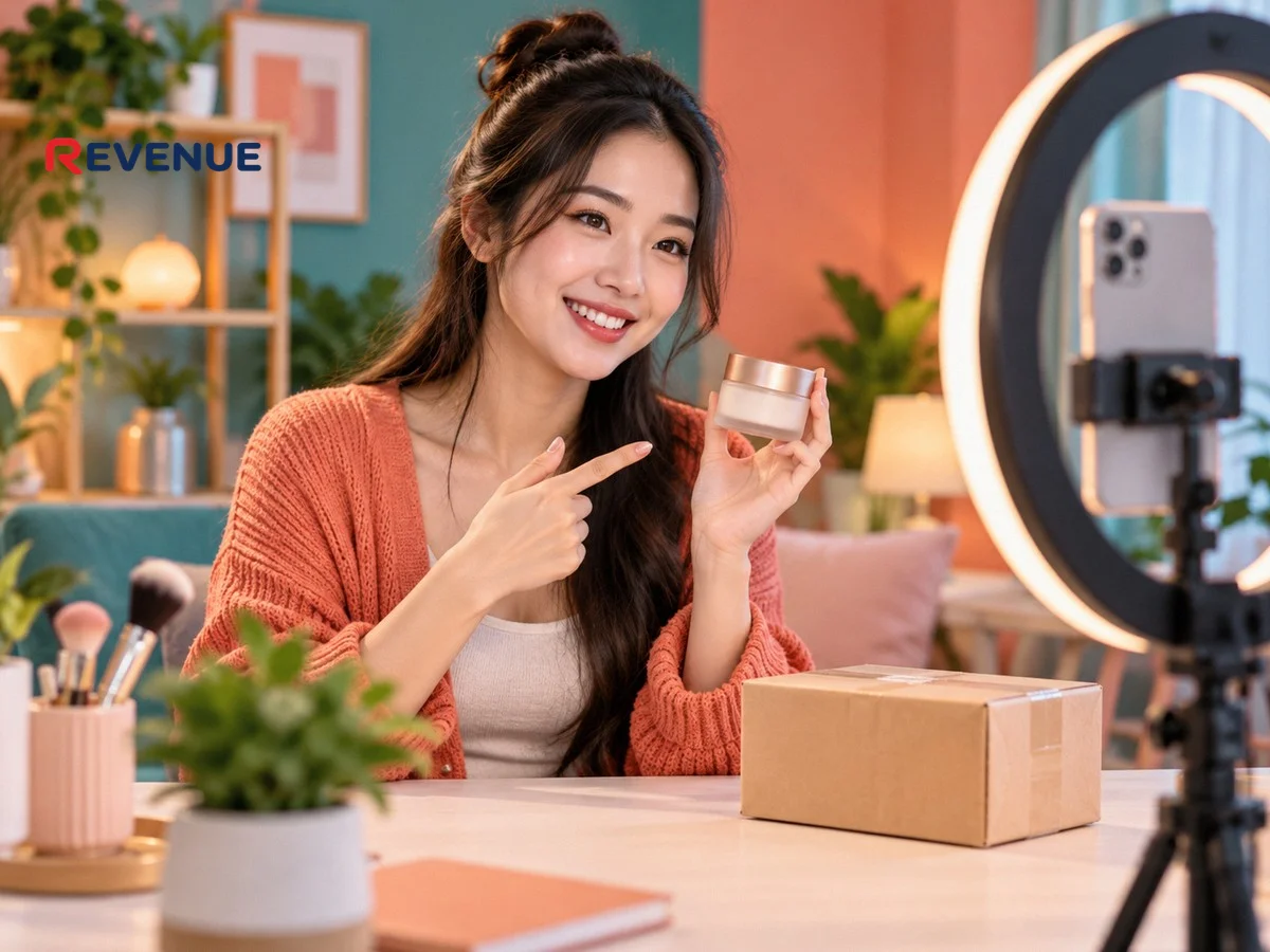 Booking KOC Affiliate cùng Revenue – Chỉ trả hoa hồng khi có đơn