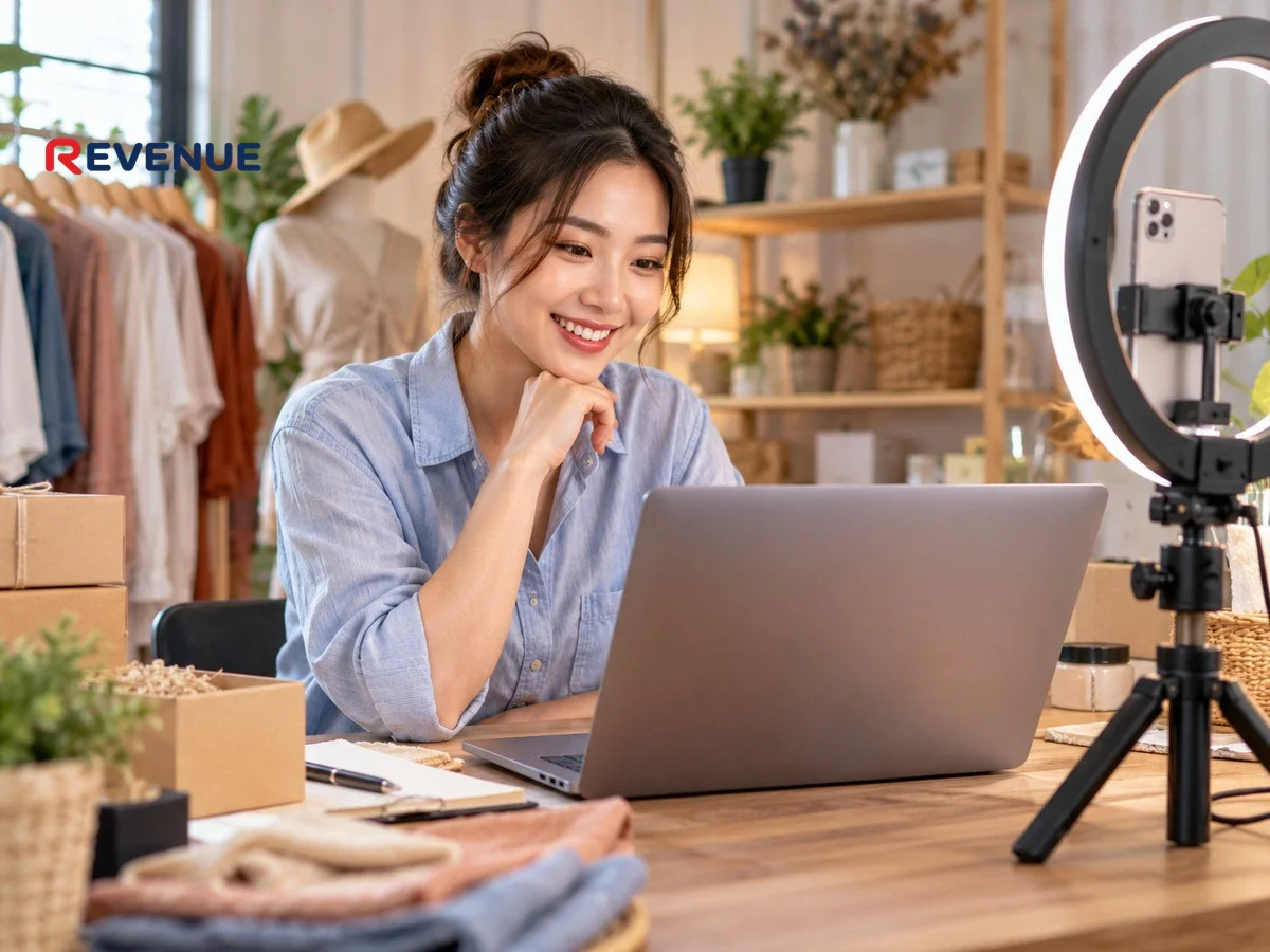 Revenue – Dịch vụ làm video bán hàng trên TikTok Shop trọn gói