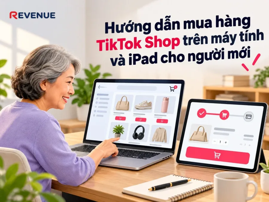 Hướng dẫn mua hàng TikTok Shop trên máy tính và iPad cho người mới