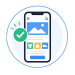 Web chạy tốt trên điện thoại — khách mở ra là thấy rõ