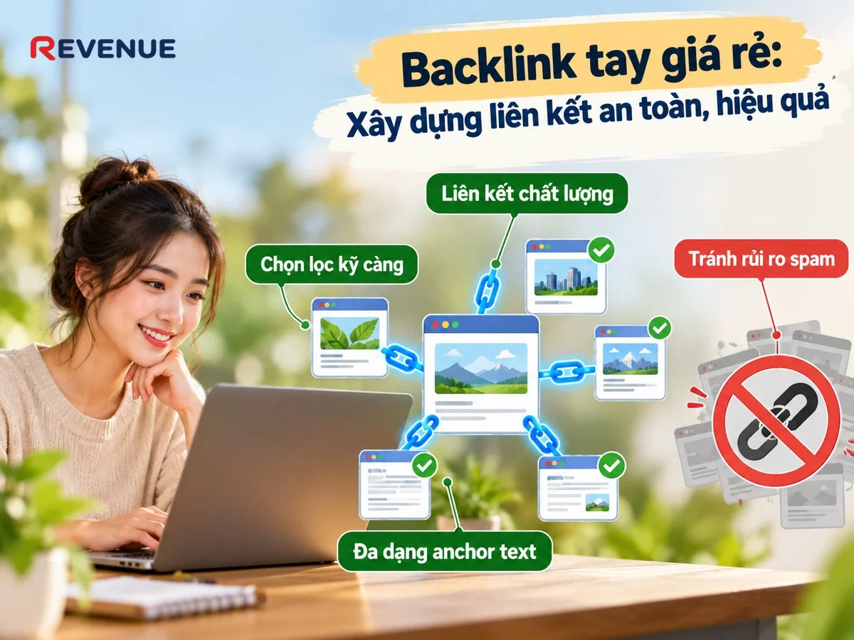 Backlink tay giá rẻ: Xây dựng liên kết an toàn, hiệu quả với lựa chọn kỹ càng