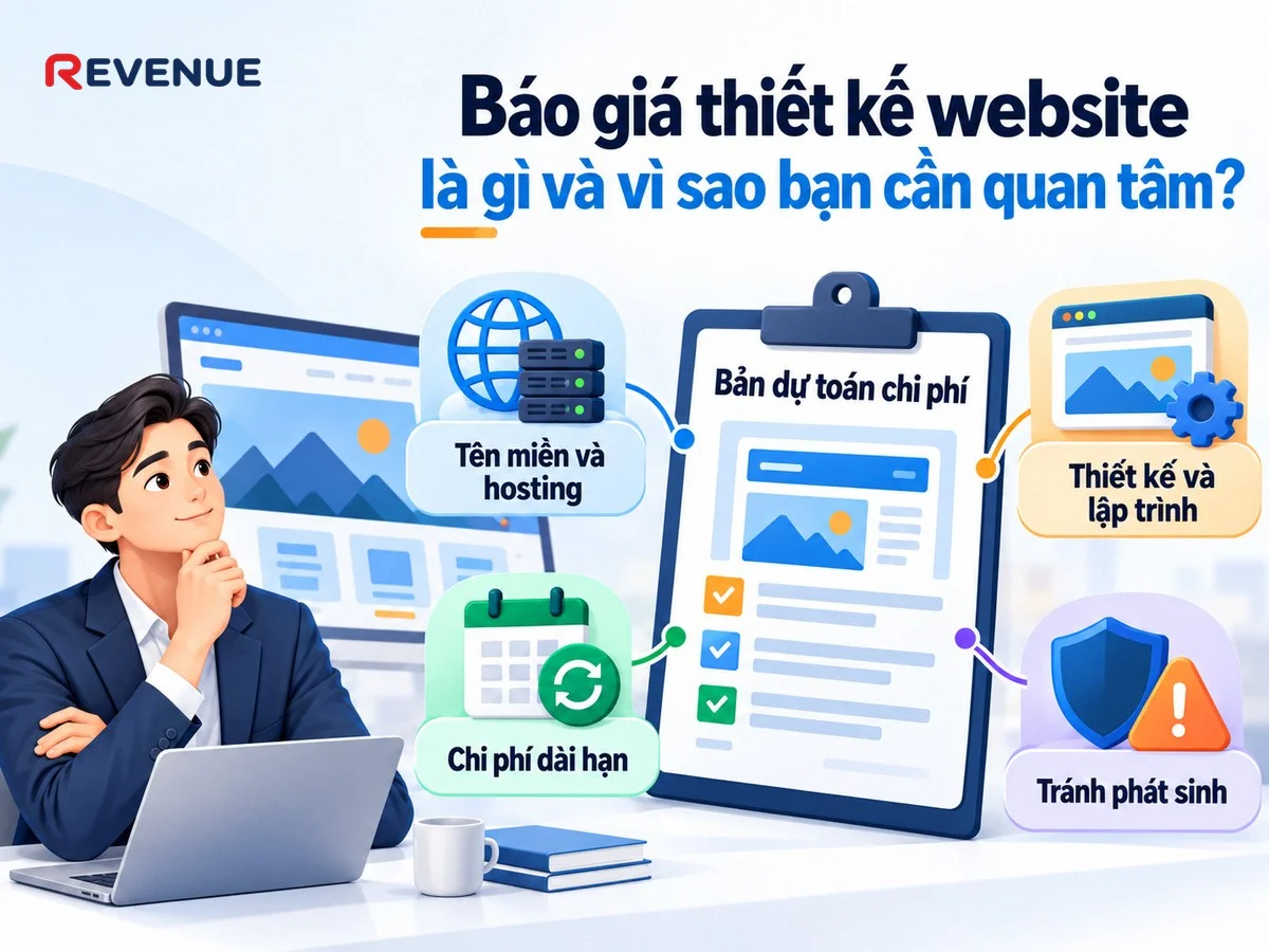 Báo giá thiết kế website là gì và vì sao bạn cần quan tâm để lên kế hoạch ngân sách chính xác