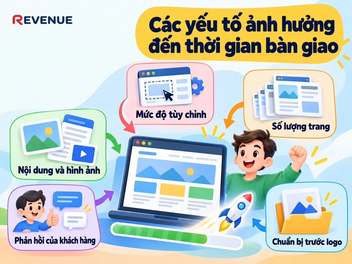 Các yếu tố ảnh hưởng đến thời gian bàn giao khi mức độ tùy chỉnh càng cao