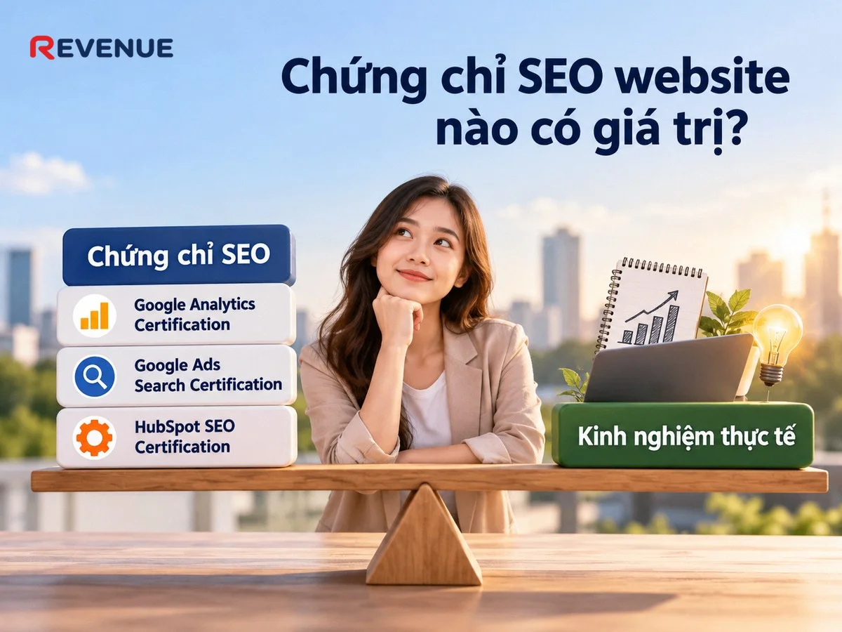 Chứng chỉ SEO website nào có giá trị khi chứng chỉ không phải là tất cả
