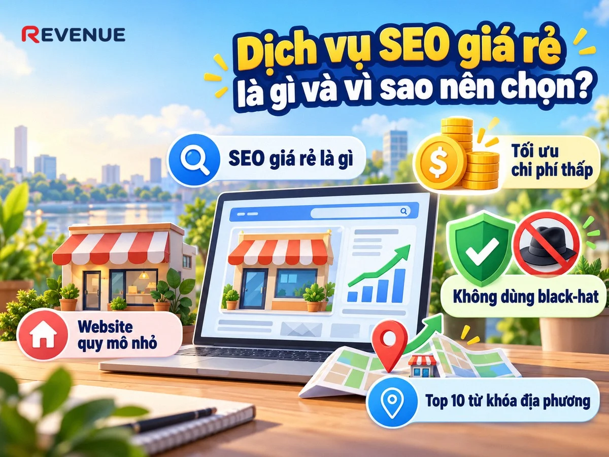 Dịch vụ SEO giá rẻ là gì và vì sao nên chọn cho website quy mô nhỏ