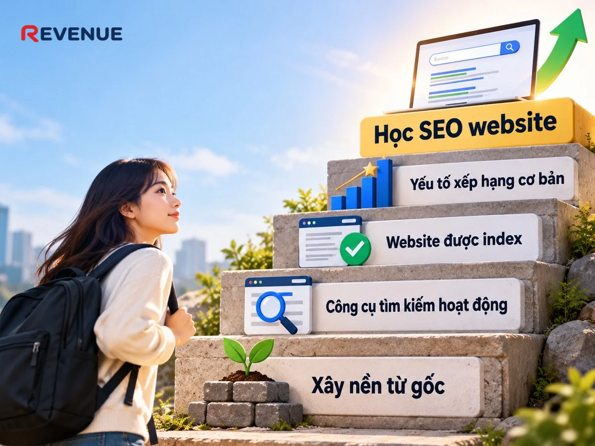 Học SEO website cho người mới: bắt đầu từ đâu với nền tảng vững chắc
