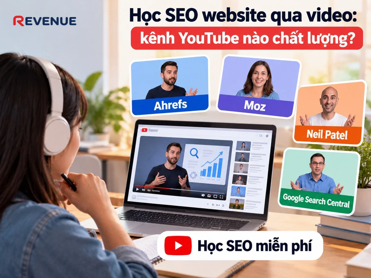 Học SEO website qua video: kênh YouTube nào chất lượng?
