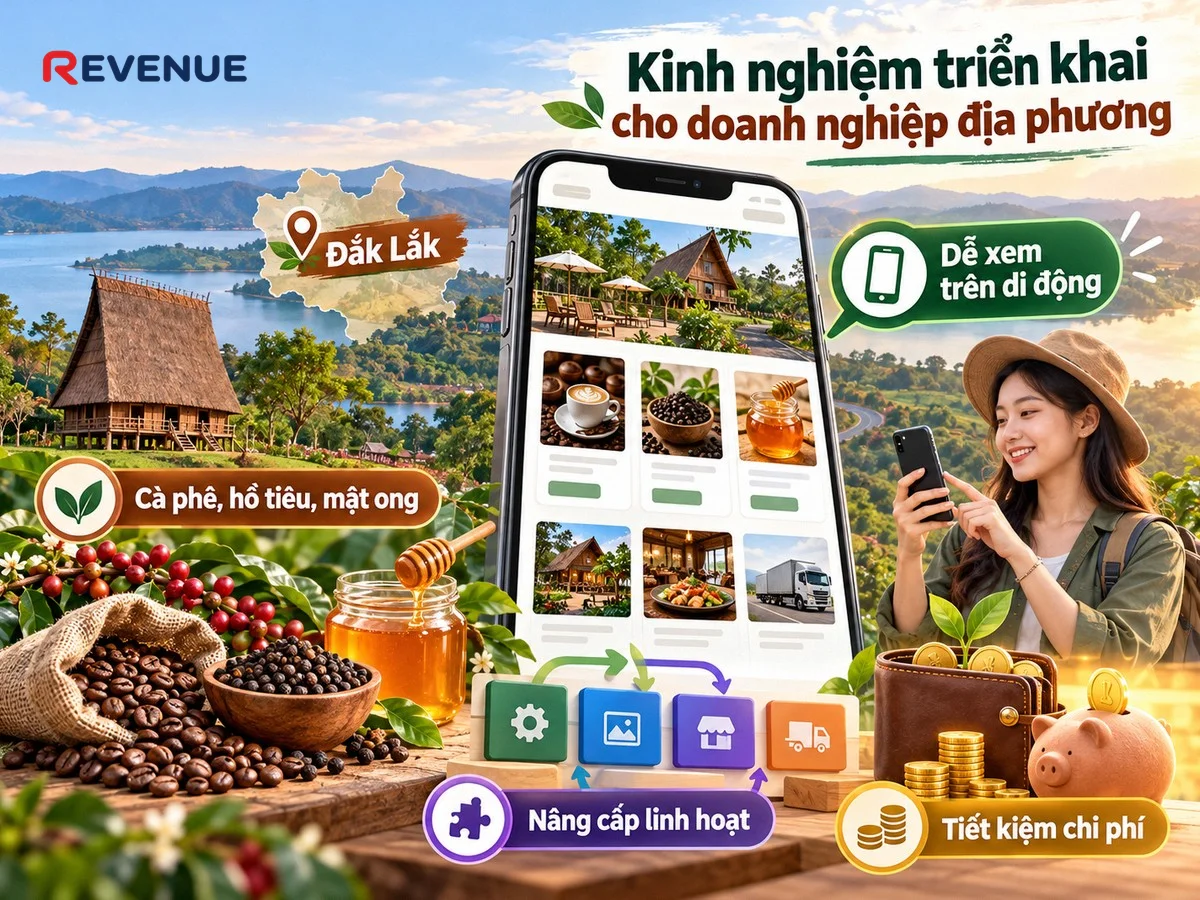 Kinh nghiệm triển khai cho doanh nghiệp địa phương tại Đắk Lắk