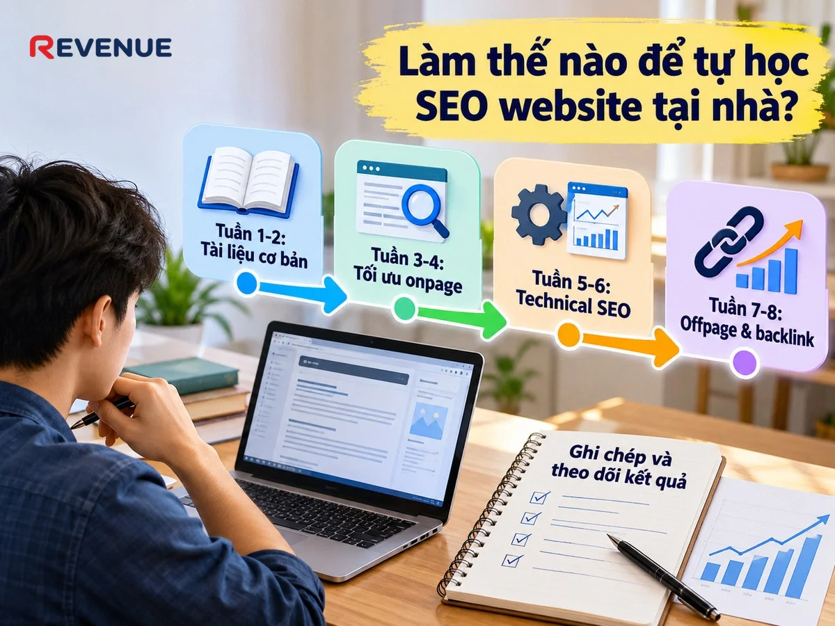 Làm thế nào để tự học SEO website tại nhà?