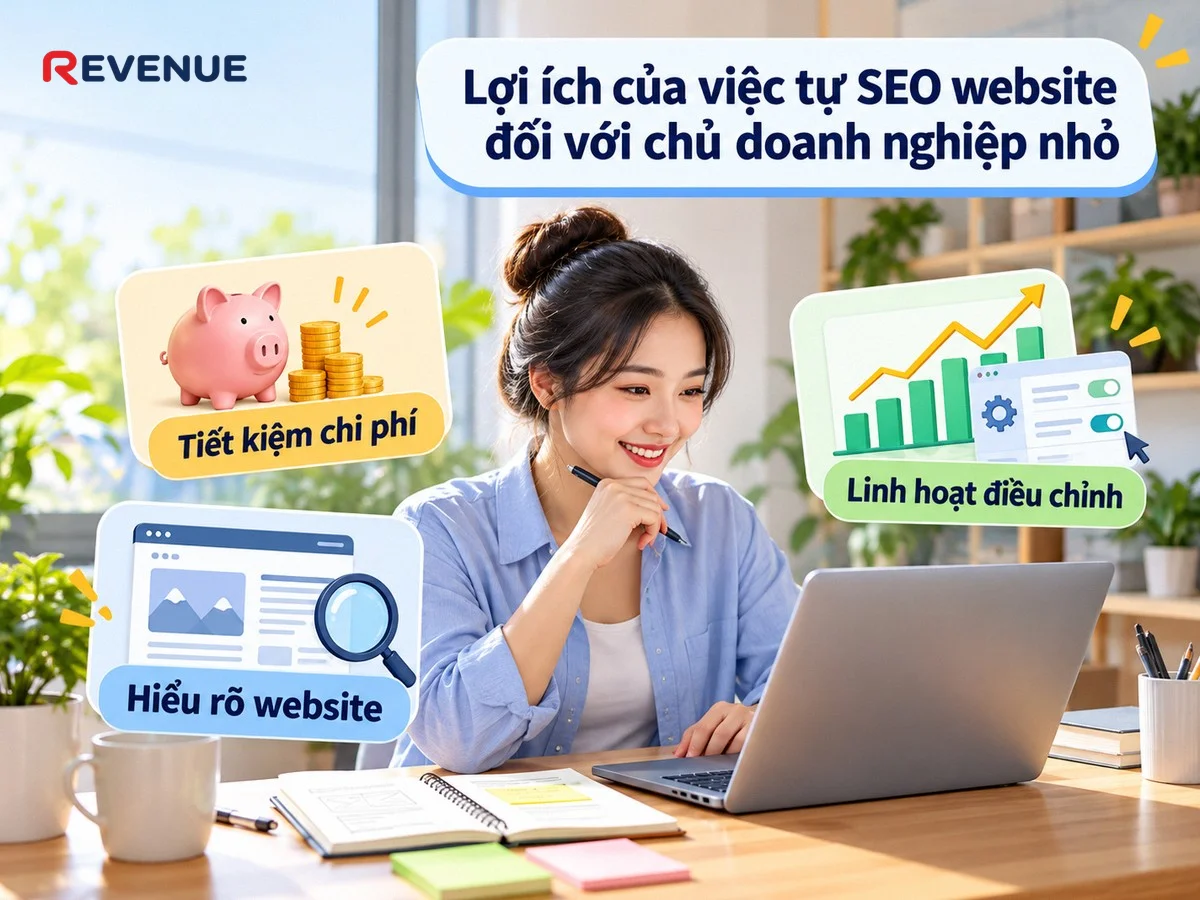 Tiết kiệm chi phí nhờ tự làm SEO: Lợi ích của việc tự SEO website đối với chủ doanh nghiệp nhỏ
