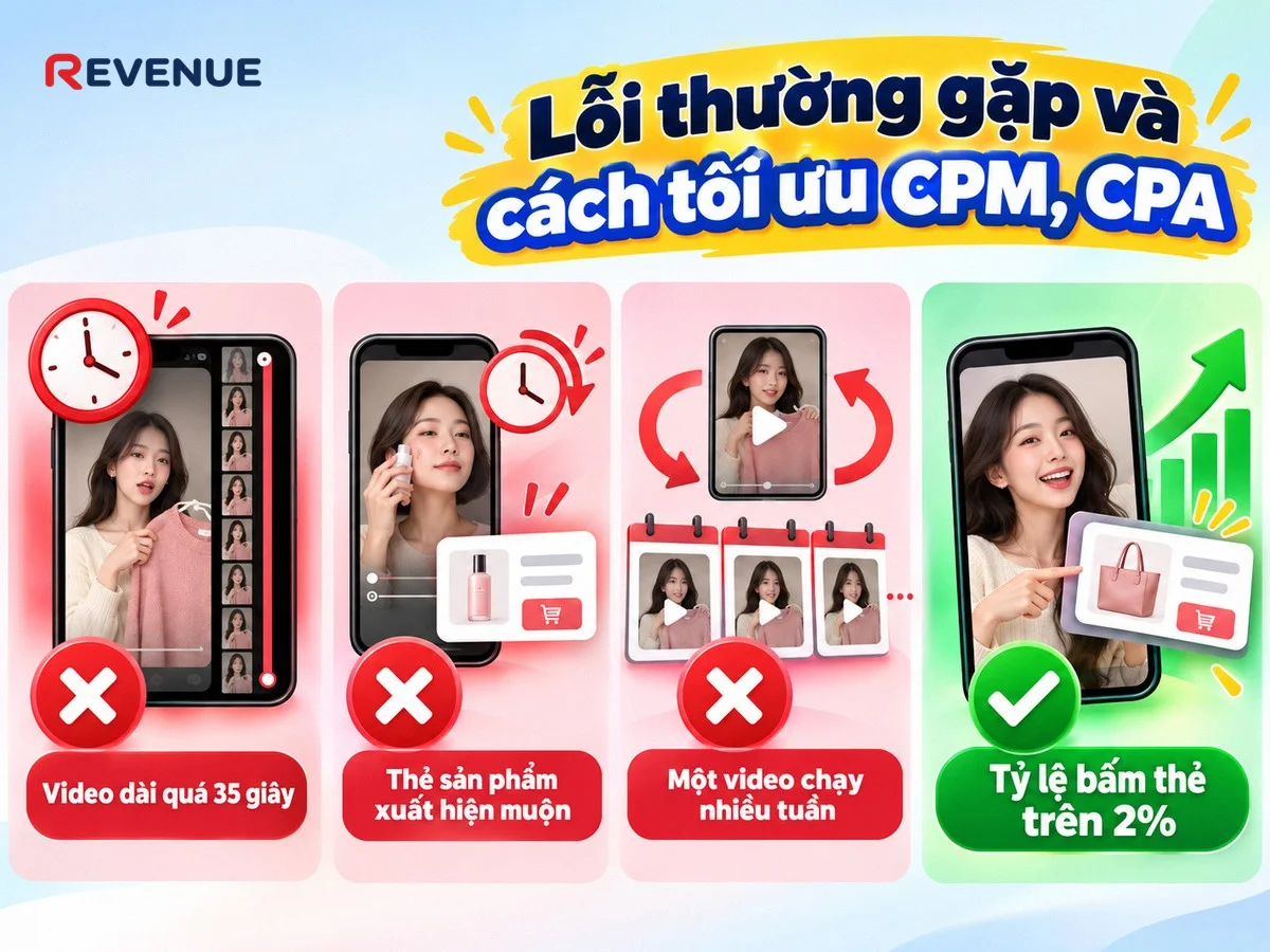 Ba lỗi thường gặp và cách tối ưu CPM, CPA từ audit tài khoản khách hàng