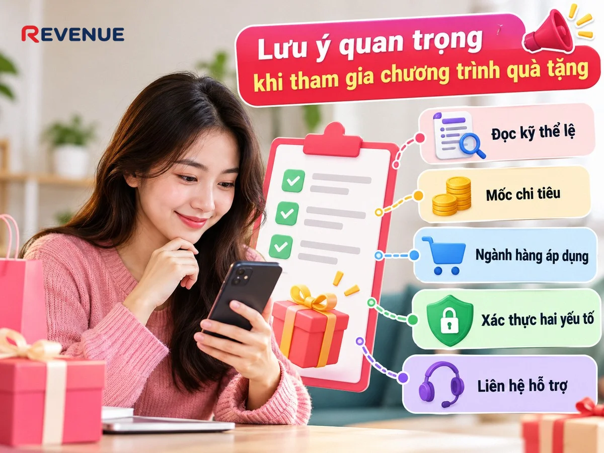 Lưu ý quan trọng khi tham gia chương trình quà tặng: đọc kỹ thể lệ để không mất thời gian