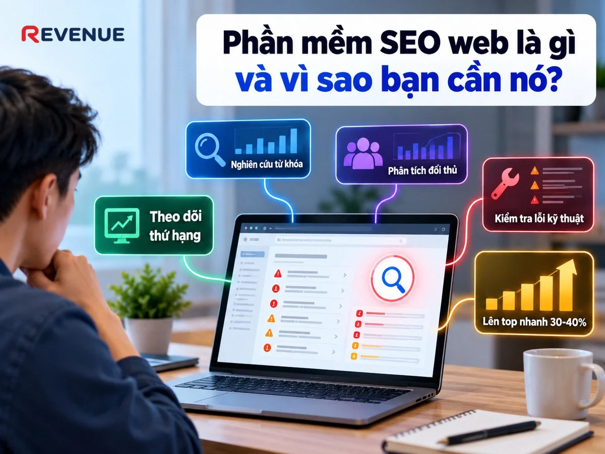 Phần mềm SEO web là gì và vì sao bạn cần nó khi nghiên cứu từ khóa, phân tích đối thủ