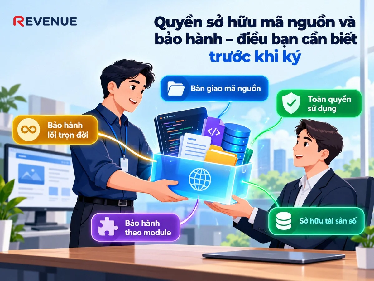 Quyền sở hữu mã nguồn và bảo hành – điều bạn cần biết trước khi ký hợp đồng