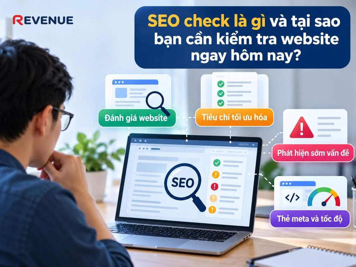 SEO check là gì và tại sao bạn cần kiểm tra website ngay hôm nay để đánh giá website dựa trên các tiêu chí tối ưu hóa