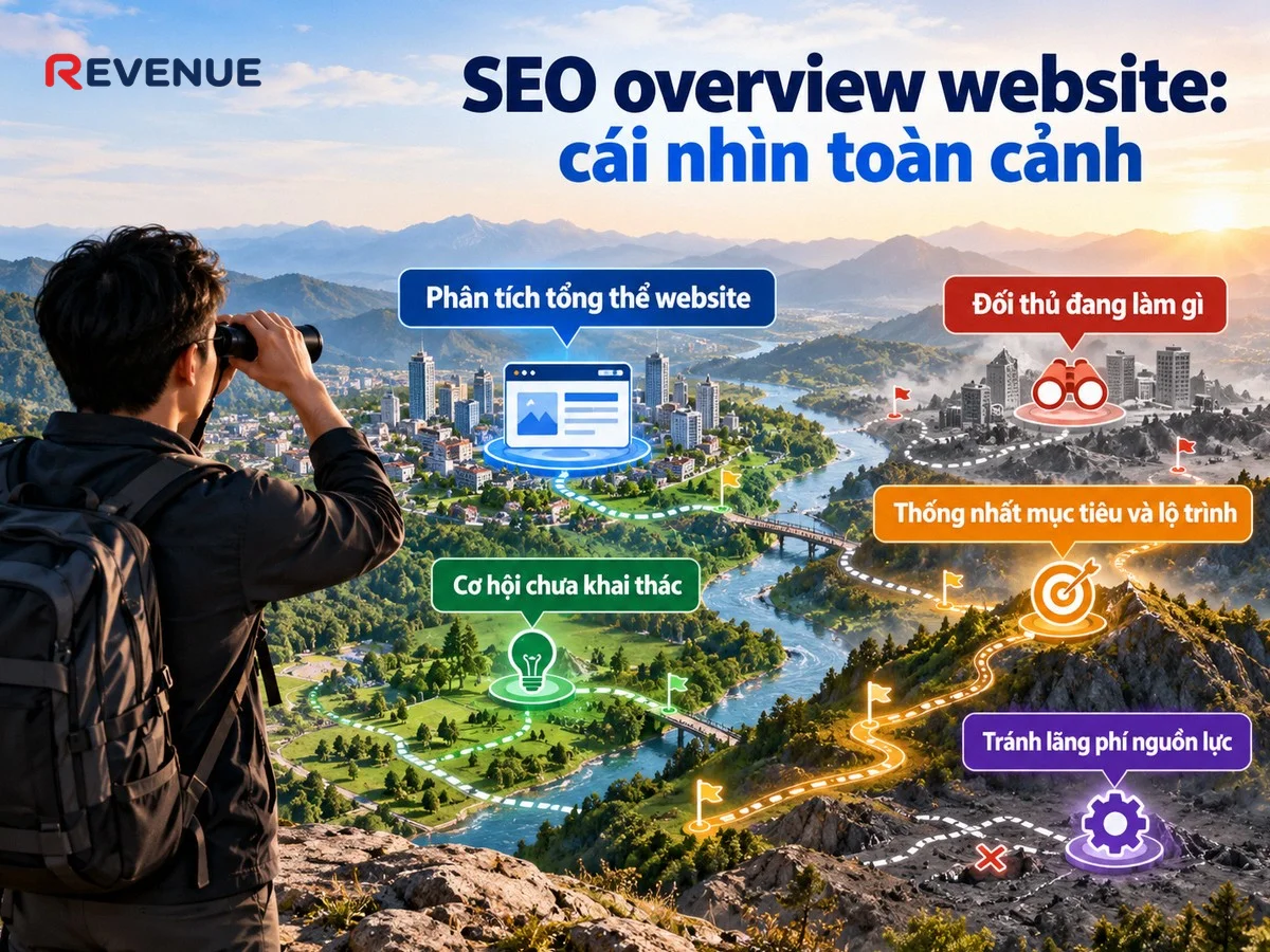 SEO overview website: cái nhìn toàn cảnh trước khi triển khai