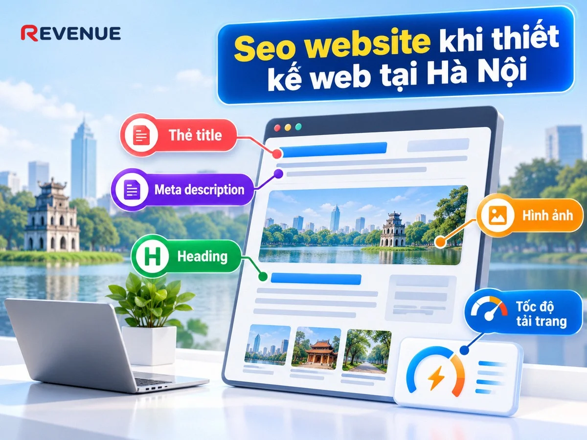 Tối ưu SEO onpage cơ bản khi Seo website khi thiết kế web tại Hà Nội