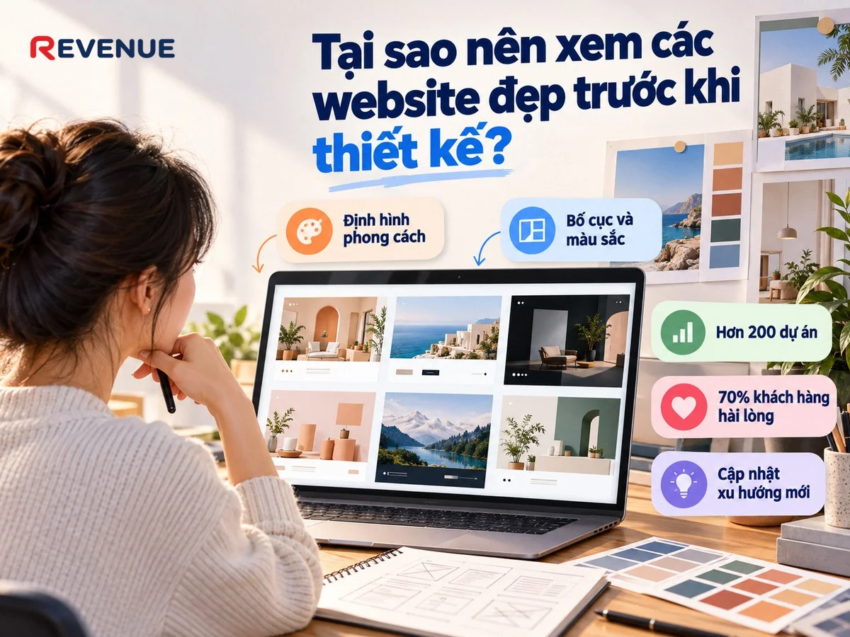 Tại sao nên xem các website đẹp trước khi thiết kế?