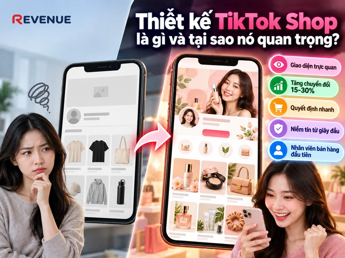 Thiết kế TikTok Shop là gì và tại sao nó quan trọng với toàn bộ công việc tạo dựng giao diện trực quan