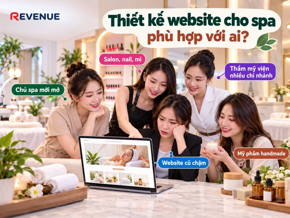 Thiết kế website cho spa phù hợp với ai? Dành cho chủ doanh nghiệp nhỏ và vừa ngành làm đẹp