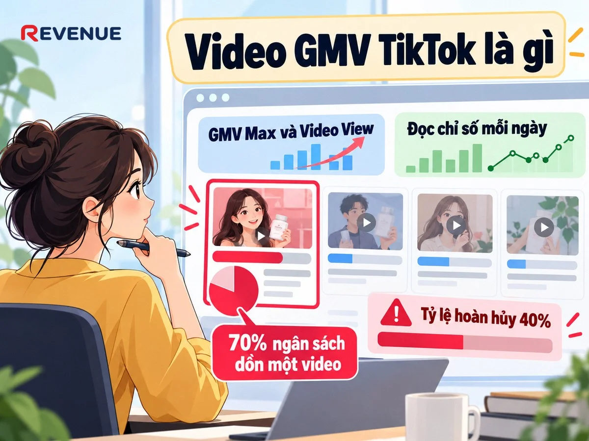 Video GMV TikTok là gì và khi nào bạn cần đọc chỉ số này trong TikTok Seller Center